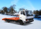 Эвакуатор TATA 613 c ломаной платформой